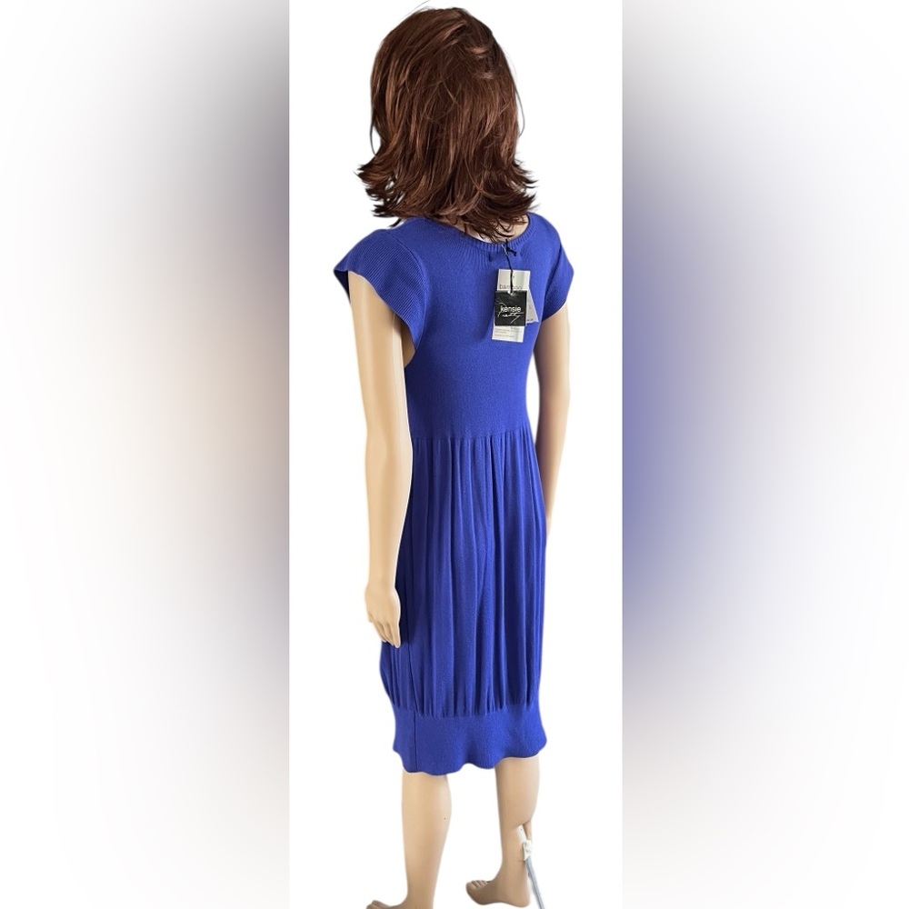 Kensie Colbolt Blue Midi Dress - Picture 7 of 7